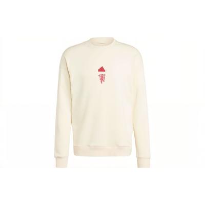 Manchester United Lfstlr Sweatshirt Cream White Men Streetwear IA8547