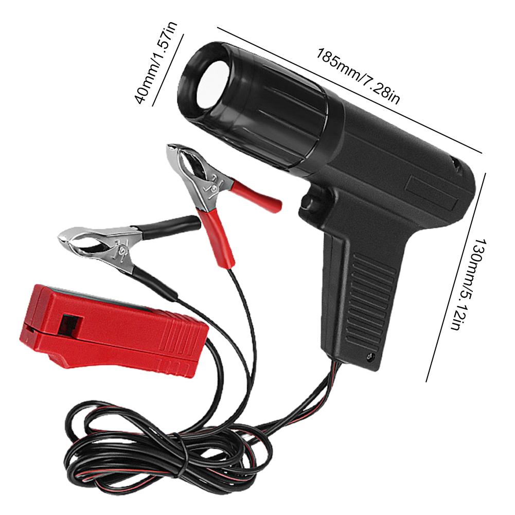 12V Ignition Timing Gun Professional Automotive Strobe Lamp Inductive Petrol Engine Timing Light For Car Motorcycle Marine