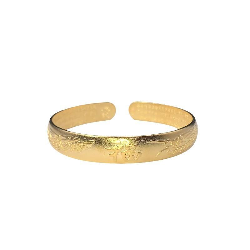 Open Baifu Heart Sutra Women's Ethnic Style Lotus Seed Jewelry Bracelet