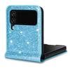 Suitable for Samsung Z Flip4 Mobile Phone Case Z Flip3 Glitter Star Card Anti-drop Protective Case 3rd Generation Folding
