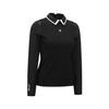 ANEW GOLF Women Mesh Hybrid Long T-Shirt_Bk