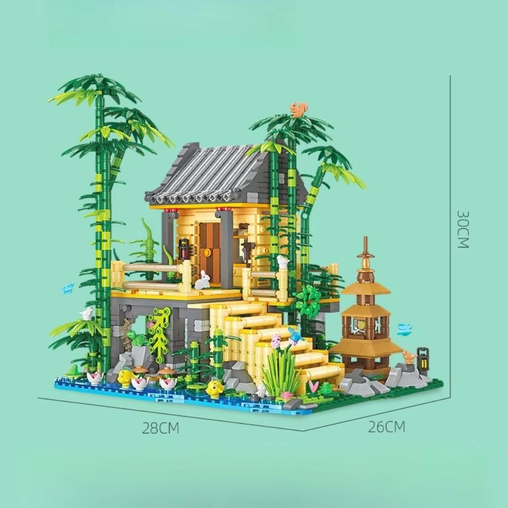 High-Quality 1945Pcs High-Quality Street High-Quality View High-Quality Building High-Quality Blocks High-Quality Moc High-Quality Panda