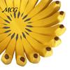 Burr-free Kitchen Bowl 3D Printed Banana Fruit Bowl, Large Capacity Tray Holder, Decorative Candy Snack Shape Food Serving Plate for Kitchen,