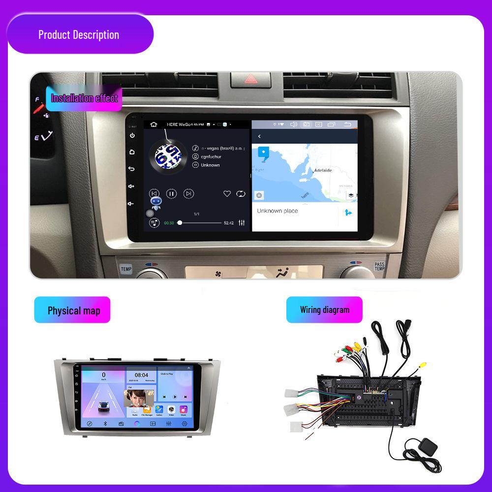 Wireless CarPlay Navigation Screen for 09-13 Toyota Highlander/Camry Models