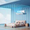 Wandmontierter Klimaanlagen-Ablenkventilator Universal Einstellbarer Winkel Raumklimaanlage Zugluftvermeidung