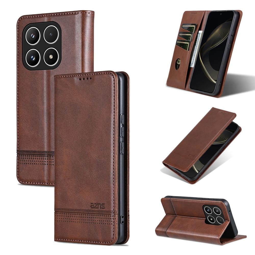 Flip Cover Magnetic Leather Wallet Case For Xiaomi 17 Pro Max 15 Ultra 15T 14 13 12 Lite 11 10 POCO M7 M6 Pro Soft Bumper Cover
