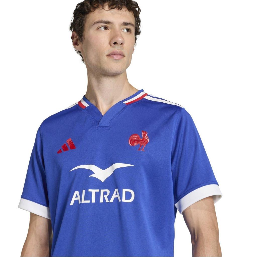 adidas Unisex Adult France Rugby Home Jersey