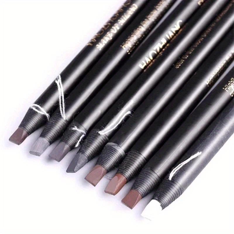 Eyebrow Pencil Ultra-fine Outline Shadow Waterproof Non-smudge Eyebrow Pen Natural Long-Lasting Tattoo Tint Eye Brow Makeup 1pc