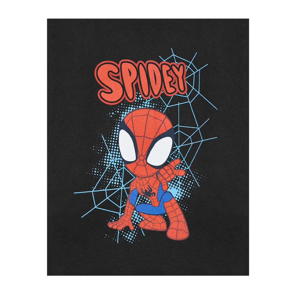 Spidey And His Amazing Friends Boys Spidey Web Short-Sleeved T-Shirt
