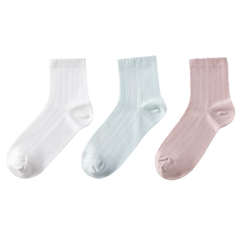 EMXEE Maternity Postpartum Breathable Mid-Calf Socks