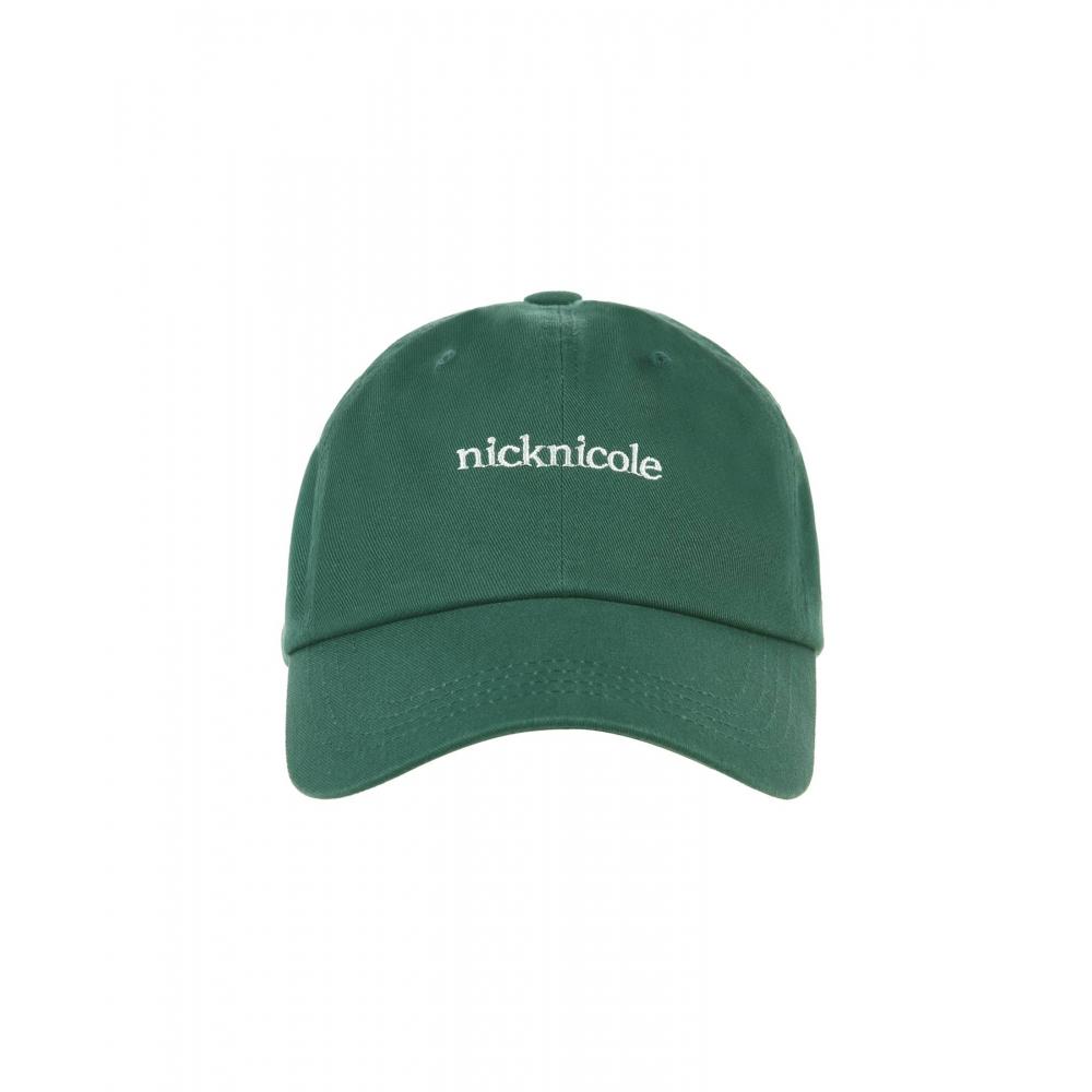 

NICKNICOLE SIGNATURE LETTERING BALL CAPGREEN