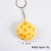 Mini Bread Keychain: Croissant & Pineapple Bun Squeeze Toy