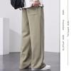 Herren Gerade Jogginghose Weiter Bein Baumwolle Trainingshose Kordelzug Buchstabe Sport Baggy Hose Lässige Lange Hosen Große Größe 8XL
