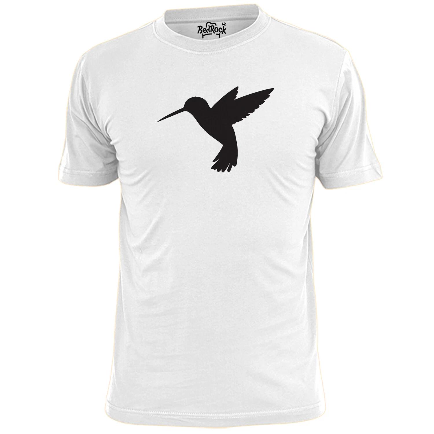 Mens Humming Bird Silhouette T shirt Wildlife 2XL