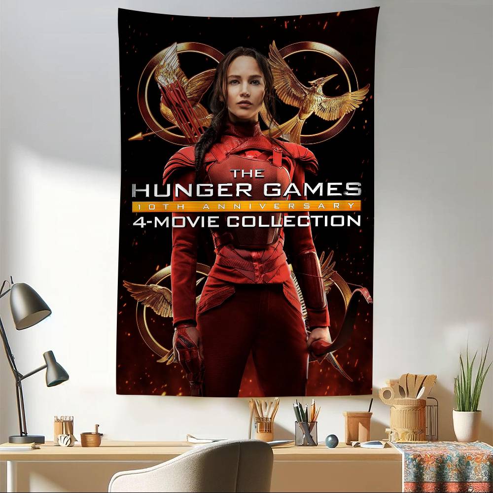 Movie Game Hunger Printed Large Wall Tapestry Hanging Tarot Hippie Wall Rugs Dorm Cheap Hippie Wall Hanging