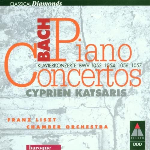 

CD JOHANN SEBASTIAN BACH - Piano Concertos.1, 3, 5, 6: Katsari Germany Classical Used