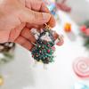 2D Christmas Tree Pendants Acrylic Cartoon Cat Hanging Xmas Ornaments Backpack Accessories Xmas Gift Home Party Supplies 2025