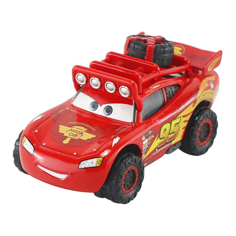 Disney Pixar Car 2 Lightning McQueen Finn McMissile Luigi Guido Sheriff Mater Flo 1:55 Die Cast Metal Alloy Children's Toy Car