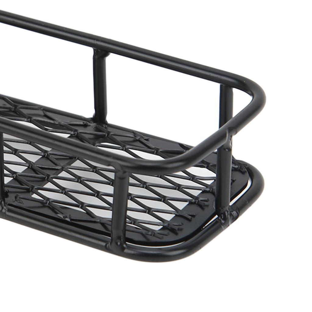 RC Aluminum Alloy Rear Bumper with Trailer LED Kit for TRX?4 SCX10 90046 SCX10III 1/10 Car