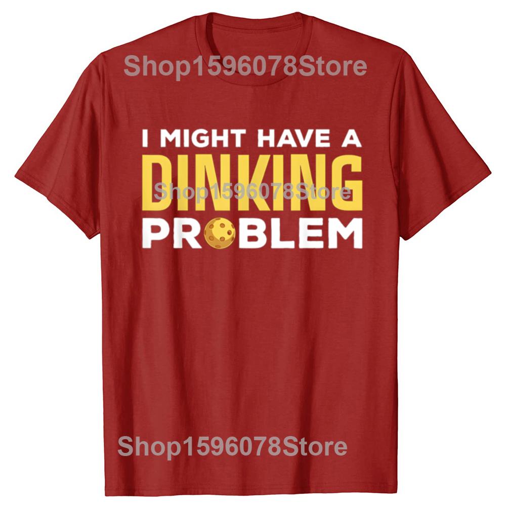 Cool Pickleball Dink Pickleball Player TShirt Summer Men Vintage Summer Style Cotton Short Sleeve Oversized Tshirt Tops S