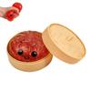 Cute Steamed Bun Stress Relief Toy - Premium High Resilience Fidget Toy Ortable Compact Size For Home Office