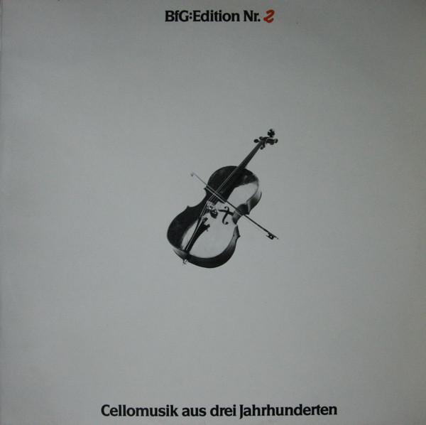 

LP Record VARIOUS BfG Edition Nr.2 Cellomusik Aus Dr LSP15009 CBS Special Pro 1980 Germany Classical Used