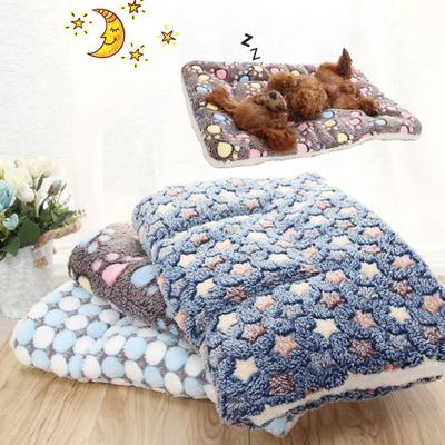 1Pc 89*68cm Soft Pet Blanket Mat Washable and Dryable