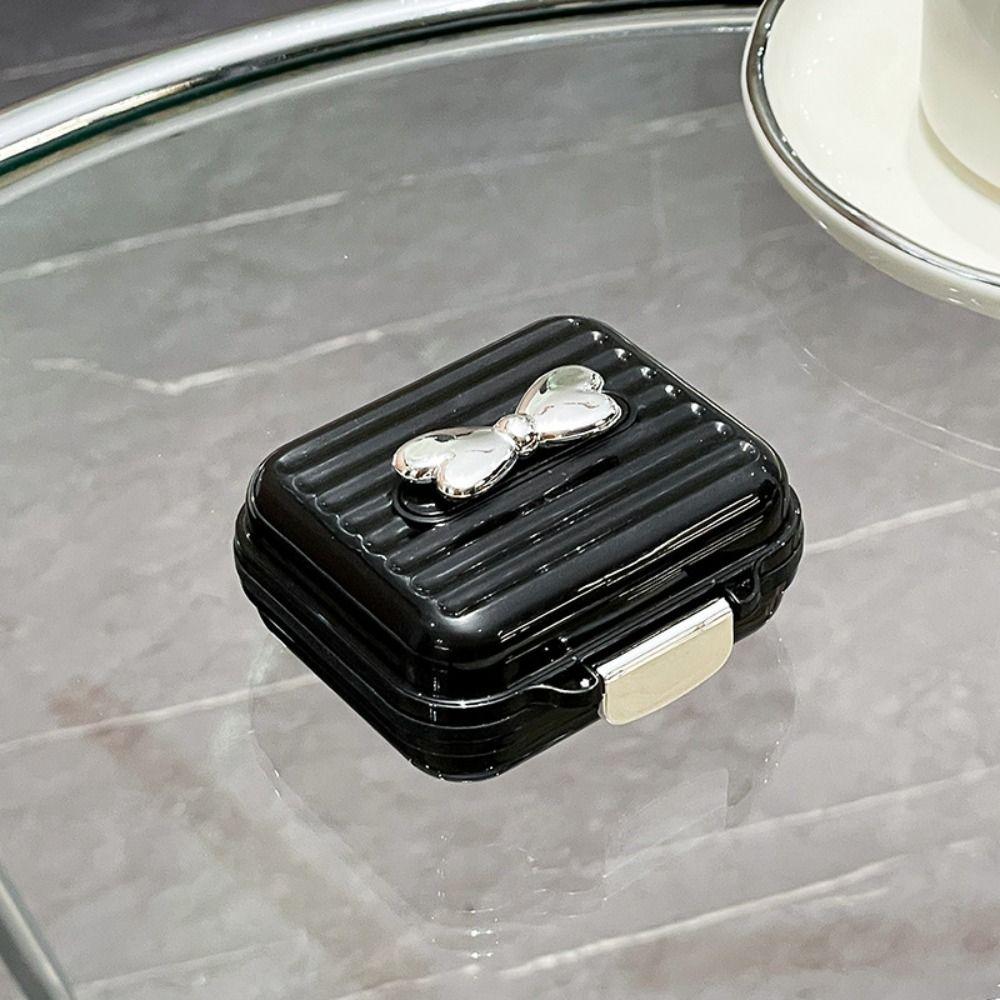 Fashion Pill Box Bow Pill Dispenser Medication Tracker Travel Pill Organizer  Travel Essentials