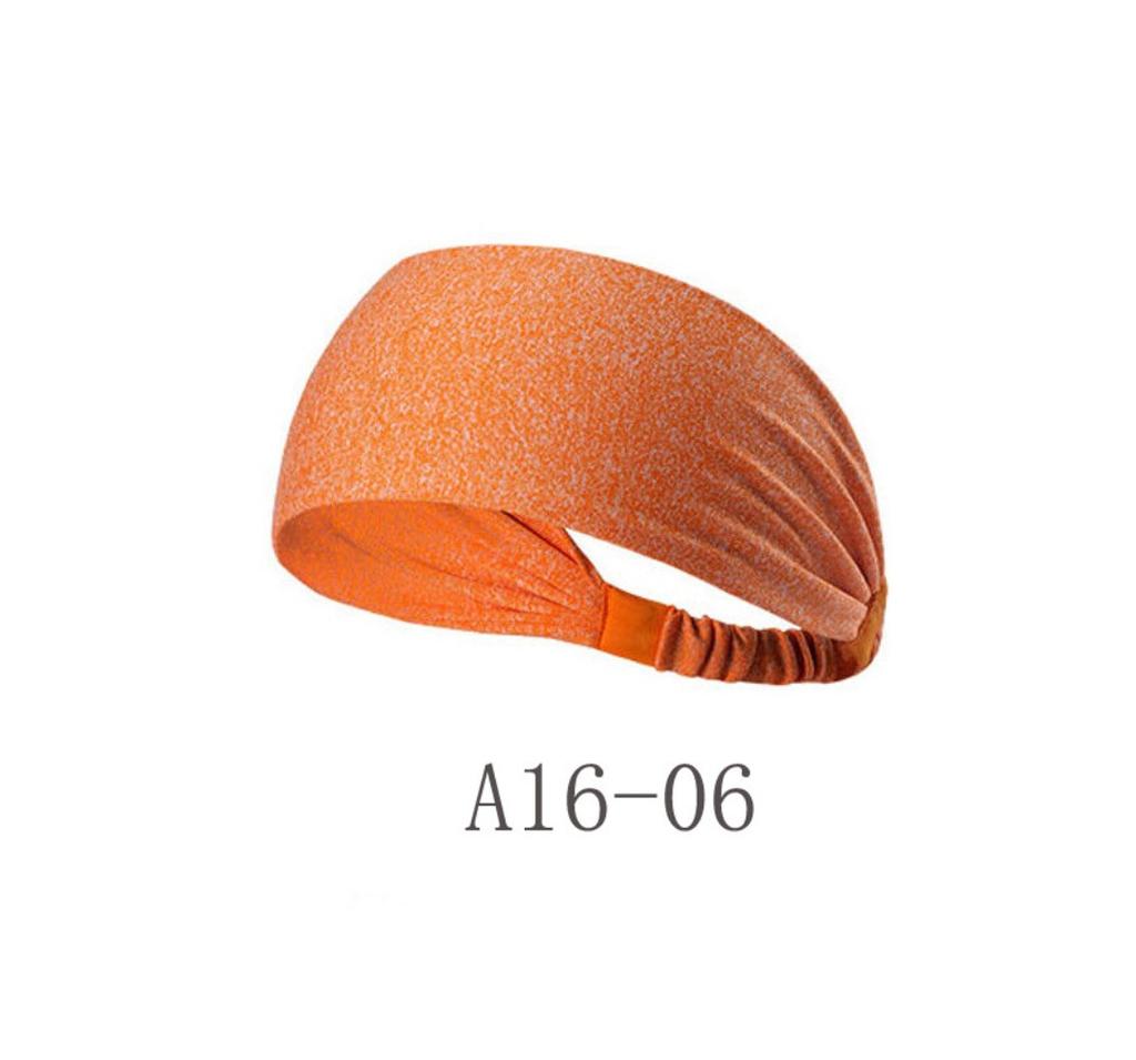 Men Women Yoga Headband Non Slip Sweatband Elastic Hair Band for Workout Running Athletic Wide Turban Headbands