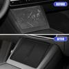 For Tesla Model Y Juniper 2025 Center Console Silicone Mat Designed Refresh,Non-Slip Design For Tesla Model 3 Highland 2024-2026