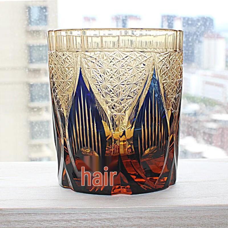 Zhuchuang Jingpin Japanese Edo Kiriko Crystal Whiskey Glass