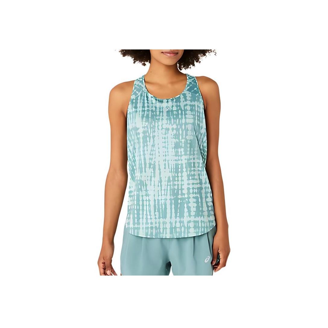 

Asics Женские топы-майки с принтом Road All Over, зеленые 2012D071-300