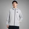 Adidas Casual Warm Zip-Up Hooded Long Sleeve Jacket Unisex jackets IB7056