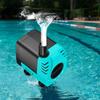 8W Aquarium Submersible Pump Adjustable Flow Off Water Power Outage Water Circulation Pump Silent with Suction Cup
