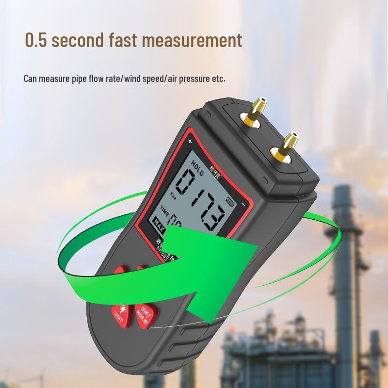 Smart Mouse NF-565 Handheld Digital Differential Pressure and Vacuum Meter