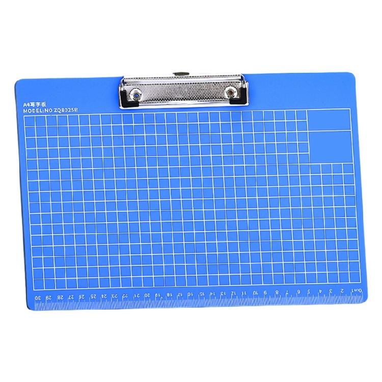 Letter Size Clipboard Writing Board with Strong Metal Clamp Scale Marking for Business Meetings Office School Classroom