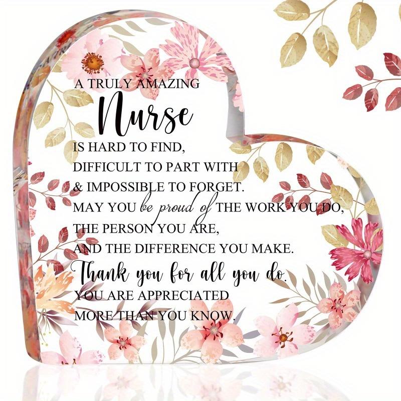 

Действительно удивительная медсестра: Акриловые памятные настольные украшения и подарки для женщин чистый