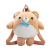 Bear Cartoon Backpack Plush Large Capacity Embroidered Shoulder Students Bag
