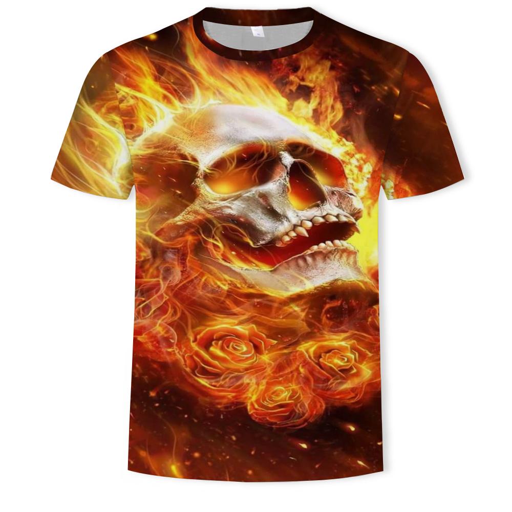 

Casual O-neck Short-sleeved Quick Drying Plus Size Shirt 2023 Retro Harajuku T-shirt Men s 3D Printing Streetwear