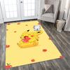 Alfombra Pikachu Ráfaga de Energía para salas de estar, dormitorios, decoración del hogar y como regalos.