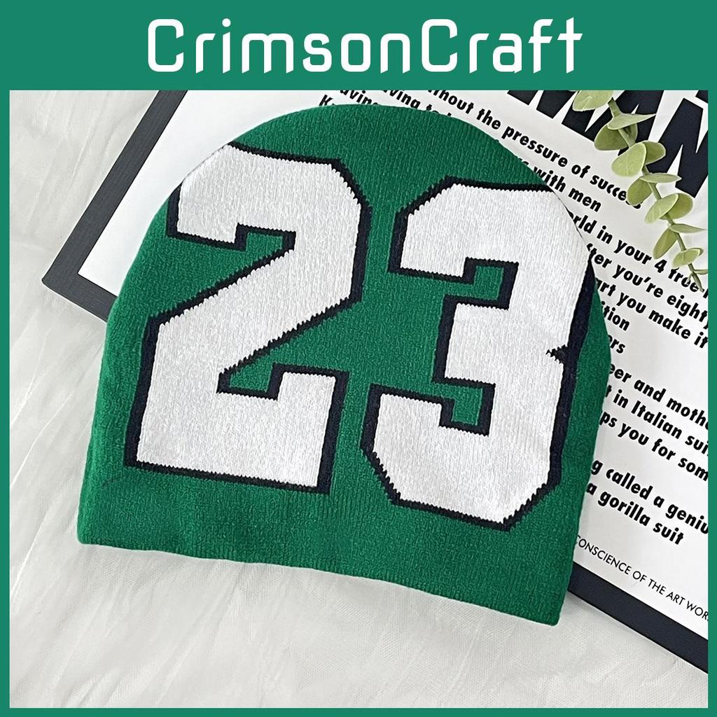 Pattern Number 23 Knitted Cap Versatile Sports Leisure Warmth Hat Protection