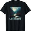 Cadeaux du Colorado par MCMA T-shirt Graphique Montagne et Nature du Colorado