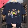 Rock Music Inspired Camiseta Music Lovers Cotton Clothes Crewneck Classic Retro Humor Funny Printed Tee