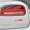 3D Car John Cooper Works Grille Emblem JCW Badge Metal Stickers Rear Trunk Decals For Mini Cooper S F66 F65 F67 U25 J01 J05 R61