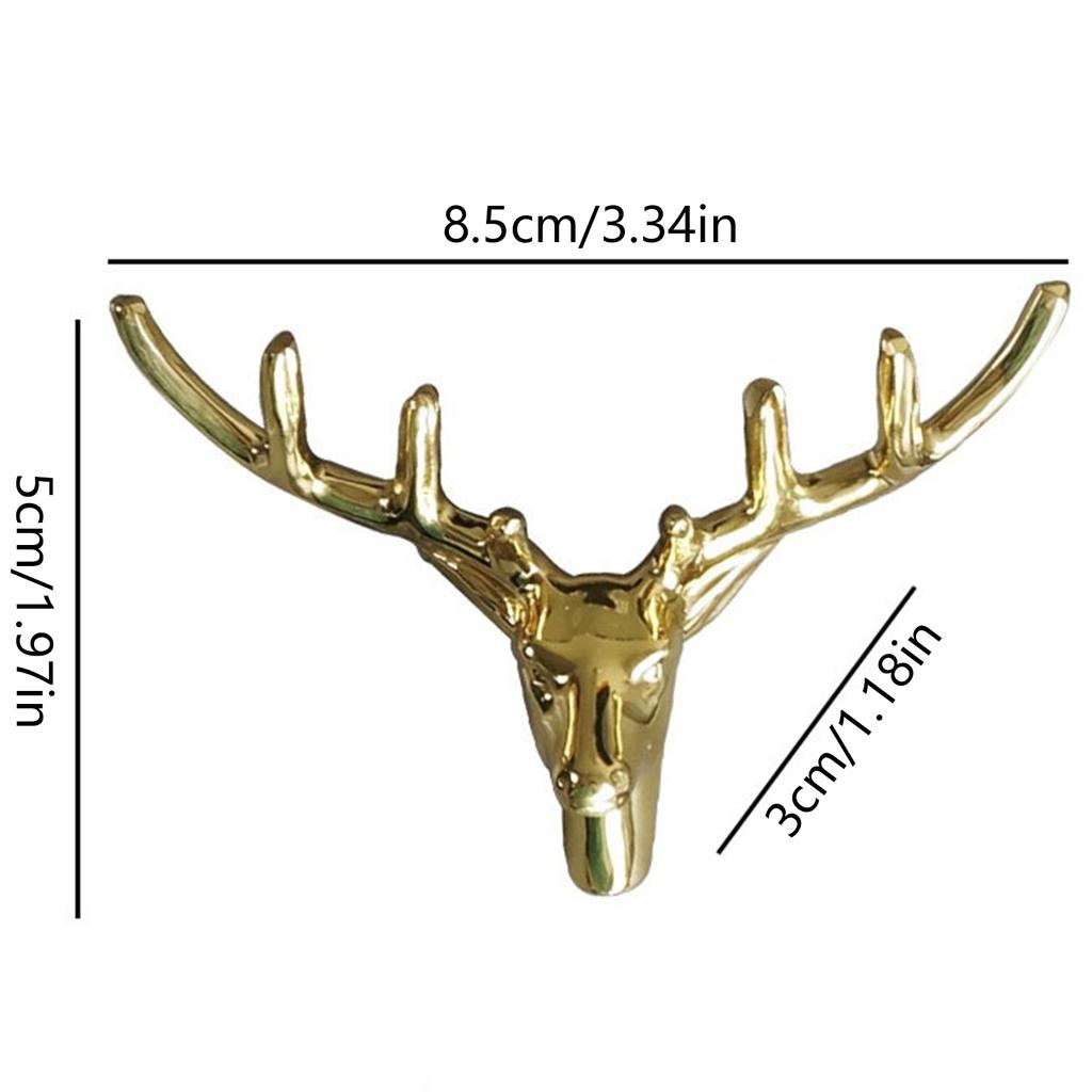 Латунные ручки-кнопки для шкафа в виде оленя, роскошные декоративные ручки для шкафа, ручки-кнопки для дома, кухни, буфета