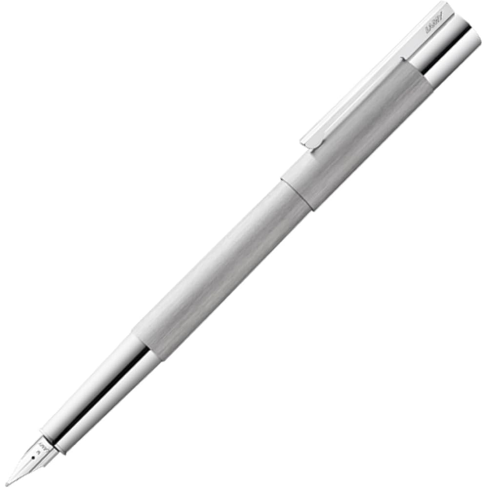 LAMY Ramy Fountain Pen EF Ultra Fine Scala Stainless Steel L51-EF Regular Imported