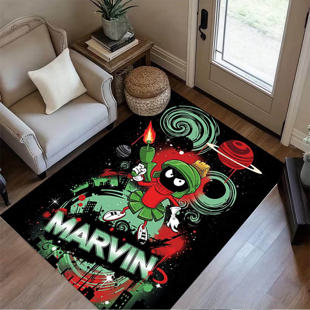 Space Adventure Friends Area Rug Perfect for Foyer Living Rooms Game Room Dining Room Antislip Carpet Decorate Offices Best for Christmas