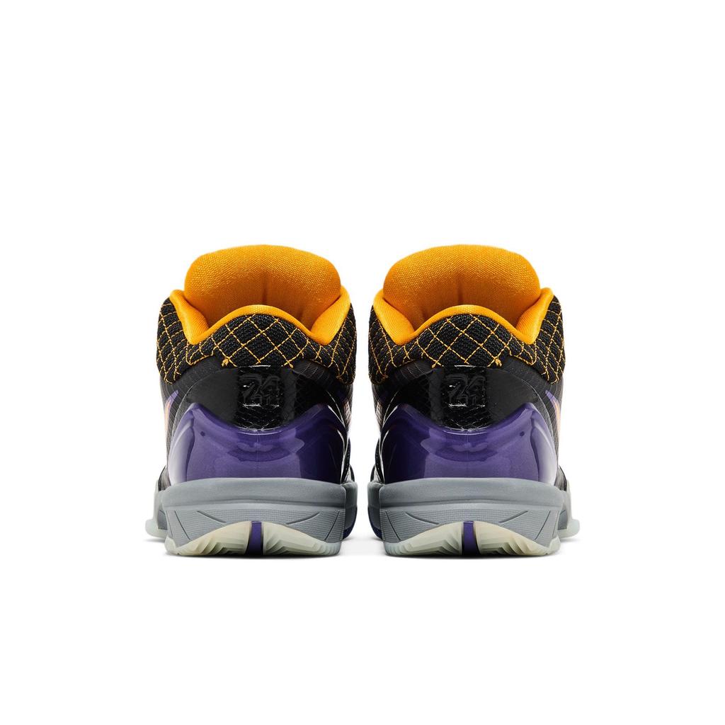 Nike Zoom Kobe 4 Protro 'Carpe Diem' 2019 (Unisex) Black / Del Sol-Varsity Purple-Cool Grey Basketball Shoes AV6339 001