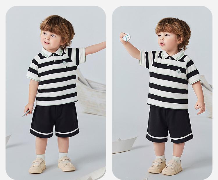 [Cotton Quick Drying] Mini Balabala Boys and Girls Summer Moisture wicking and Breathable Set 2026 Summer