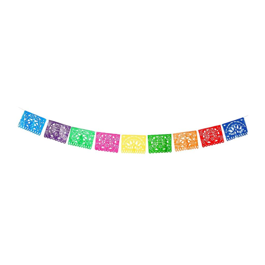 Mexican Party Banner Mexican Themed Party Decorations Reusable Large Bunting Flags Fiesta Hanging Banner for Cino DE Mayo